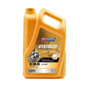 ATLANTIC SYNTHECH ULTRA SUPER MOTOR OIL SAE 5W-40 API SN/CF